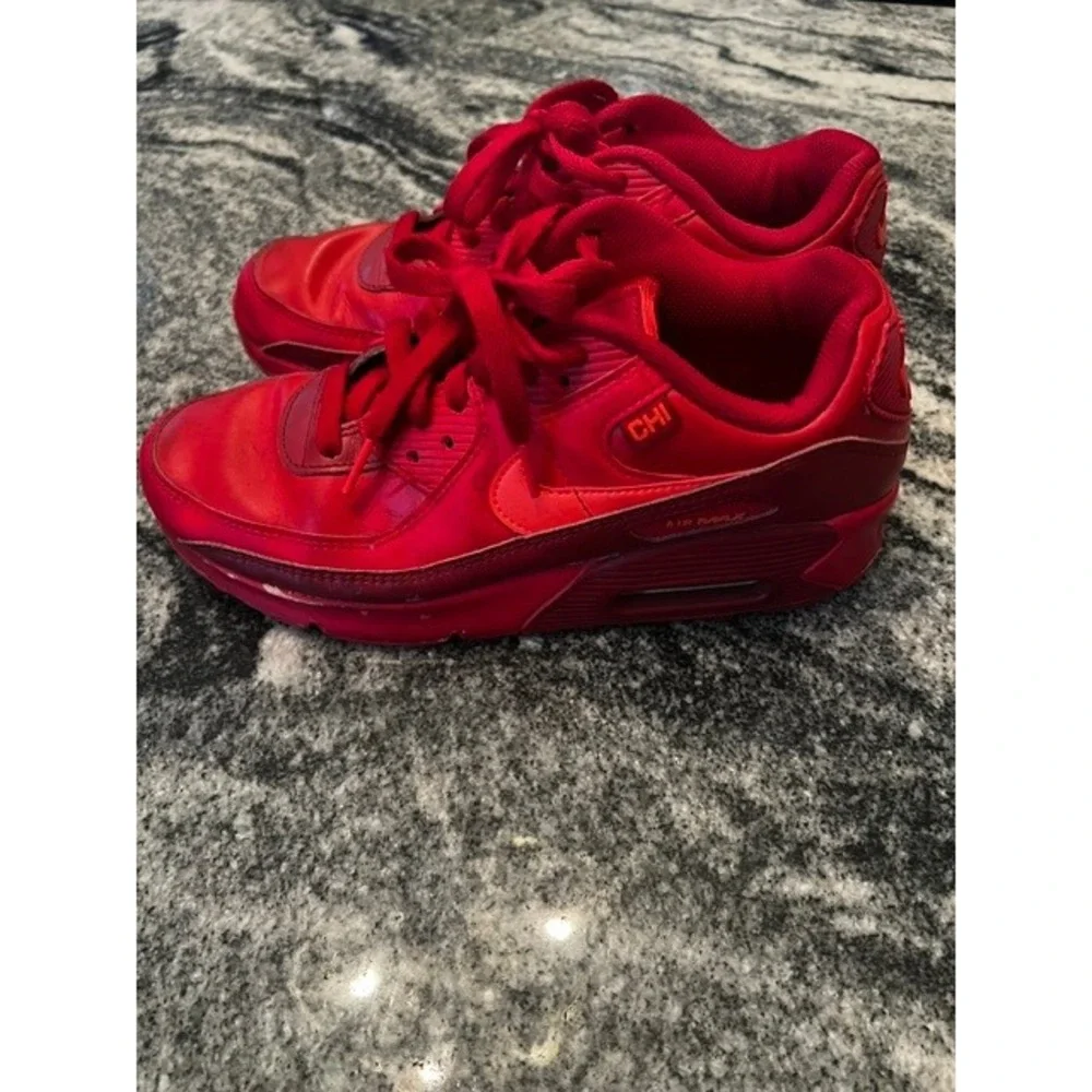 Nike Air Max 90 Chicago City Pack Mens University Red CQ4987-600 Sneakers
